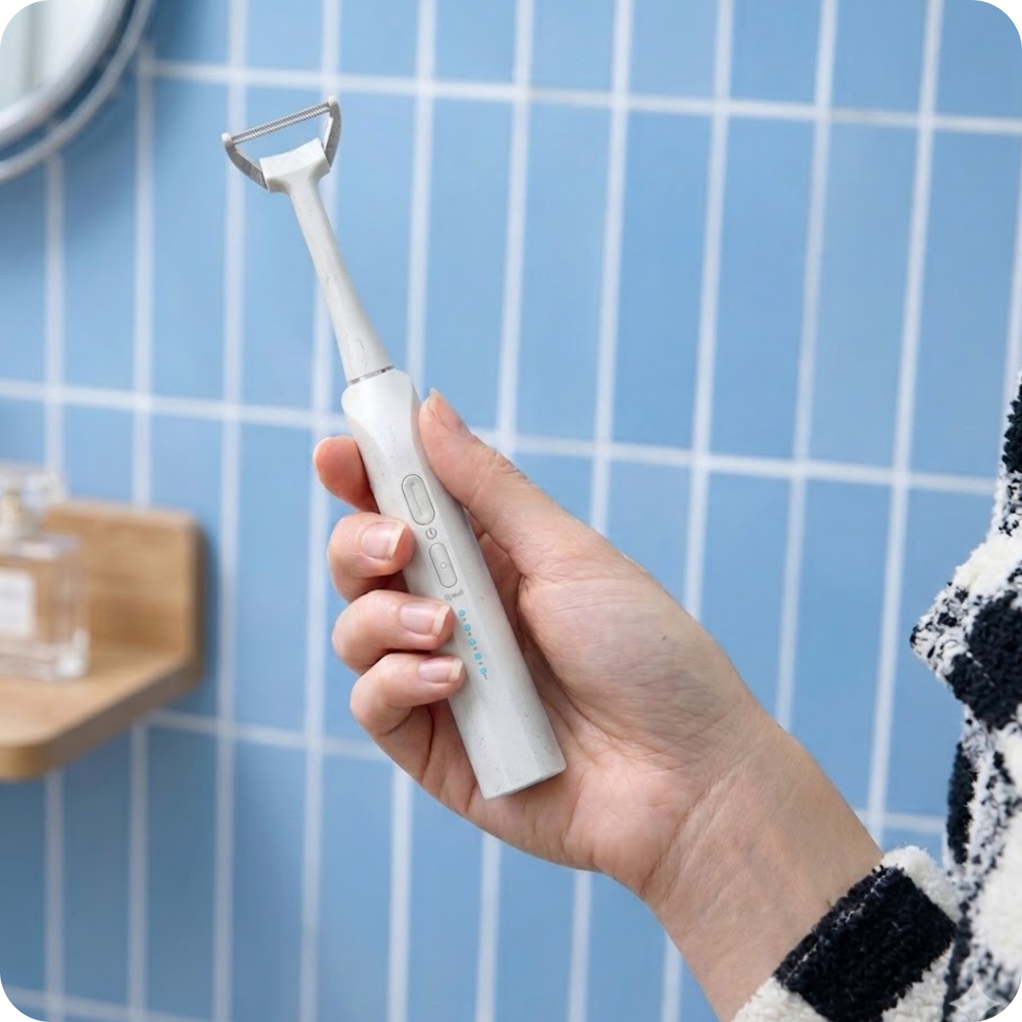 Elektrisk flosser-sæt